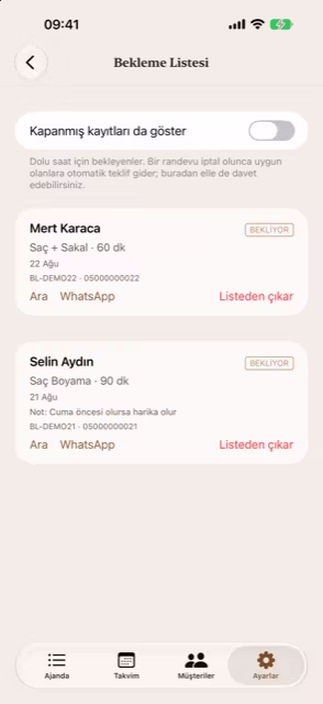 Bekleme listesi