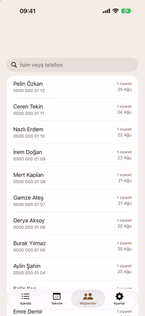 Müşteriler